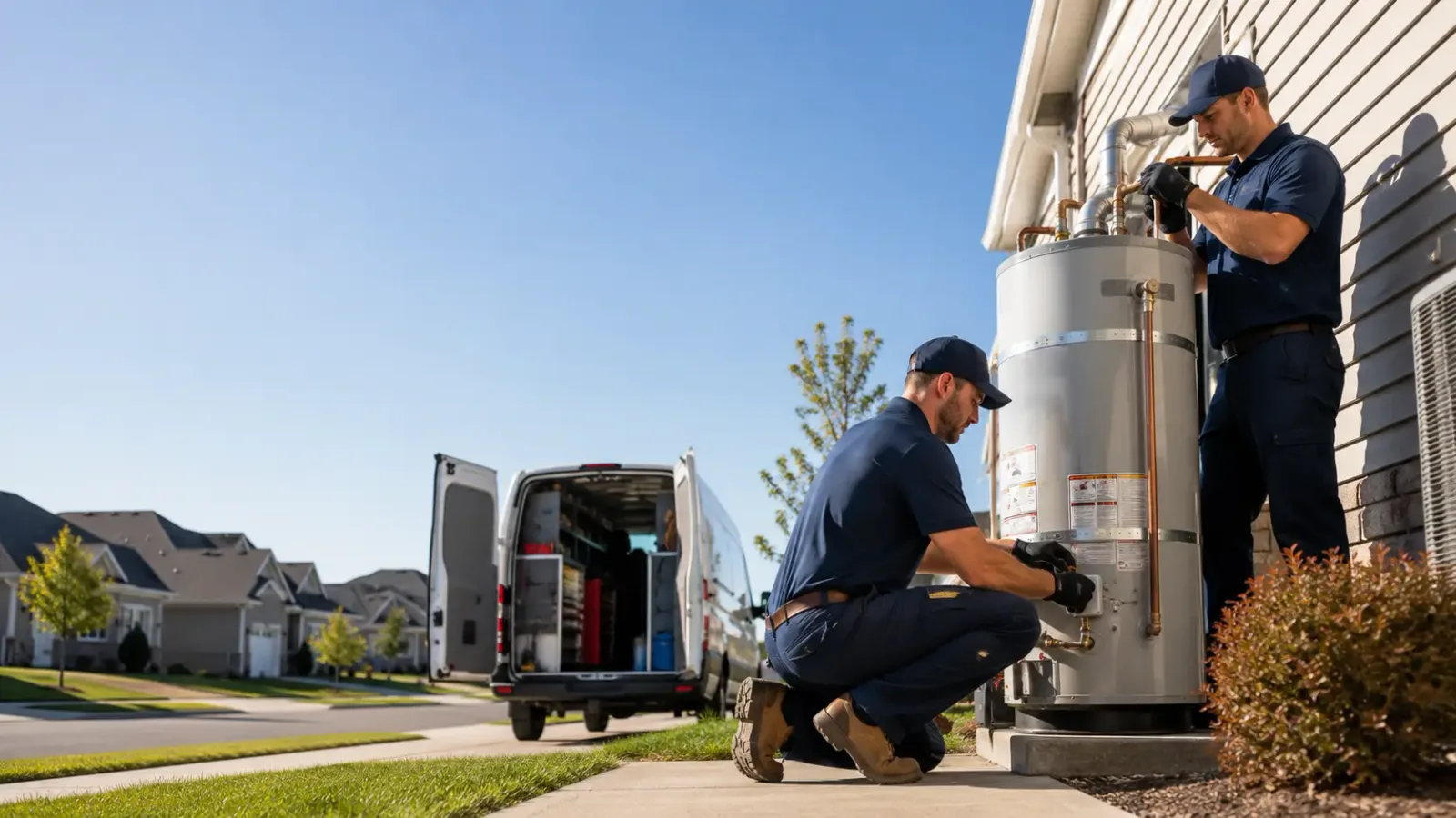 Water Heater Installation in Bunch, OK